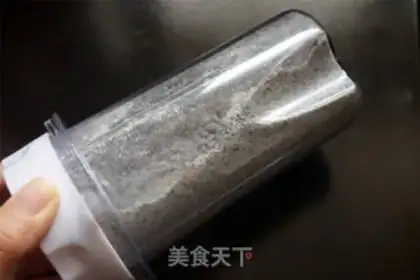 Make Black sesame toast step 2