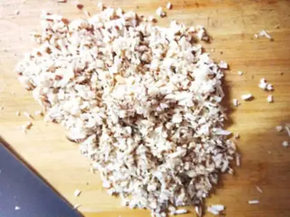 Make Meat and eggs step 2