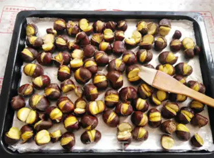 Make Baked chestnuts step 7
