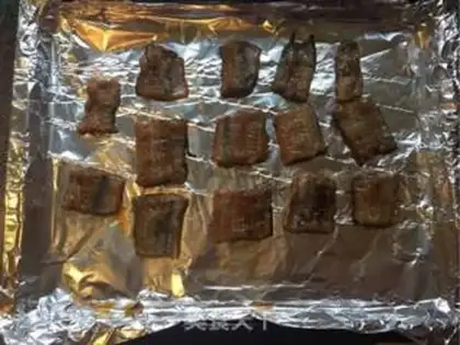 Make Baking eels step 2