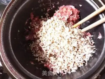 Make Meat and eggs step 3