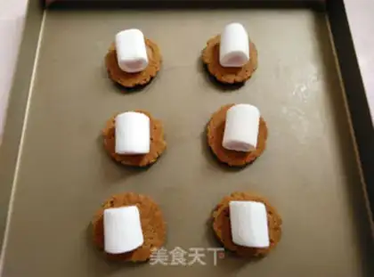 Make A marshmallow canyon with a cracker step 11