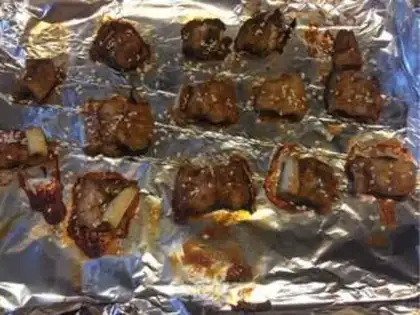 Make Baking eels step 4