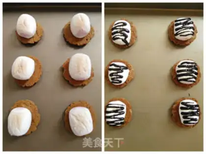 Make A marshmallow canyon with a cracker step 12