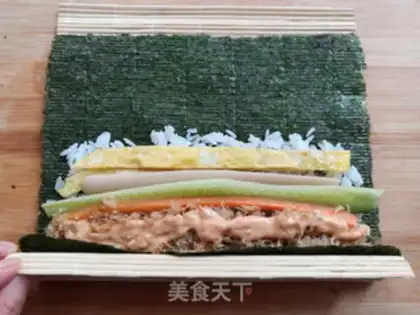 Make The golden sushi step 7