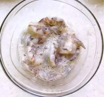 Make Miyagi shrimp balls step 1