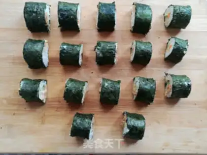 Make The golden sushi step 10