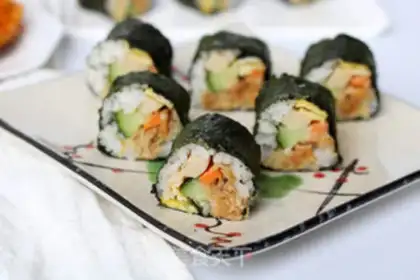 Make The golden sushi step 11