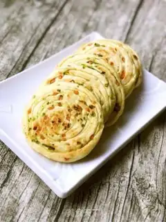 Make Onions of ham hair cakes step 9