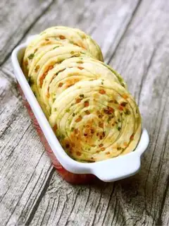 Make Onions of ham hair cakes step 10