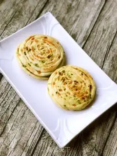 Make Onions of ham hair cakes step 12