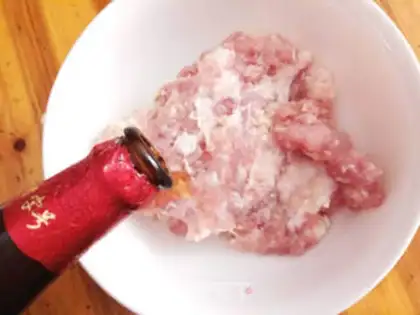 Make Meat and tofu step 1