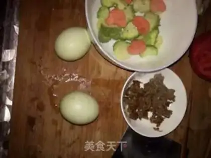 Make Steamed eggs from the veal oxen orchids step 0