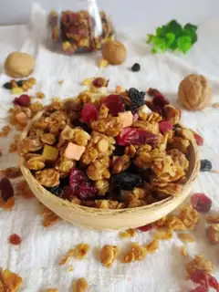 Make Granola fruit cereal step 9