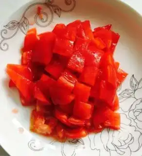 Make Tomato egg fried rice step 4
