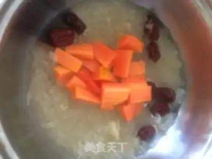 Make "Silver of papaya dates." step 4