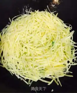 Make Clear the potatoes step 6