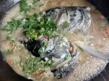 Make Boiled fish head step 11