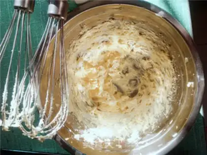 Make Christmas bouquet cookies step 1