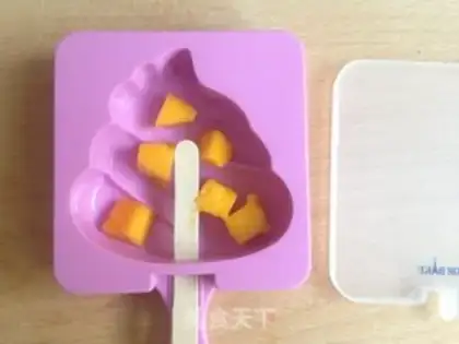 Make Mango ice cream step 4
