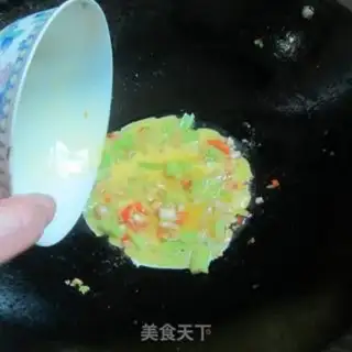 Make Celery greasy eggs step 6