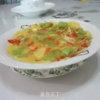 Make Celery greasy eggs step 9