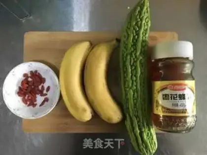 Make Honey bananas for bitter melons step 0