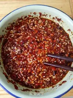 Make Spicy oil step 9