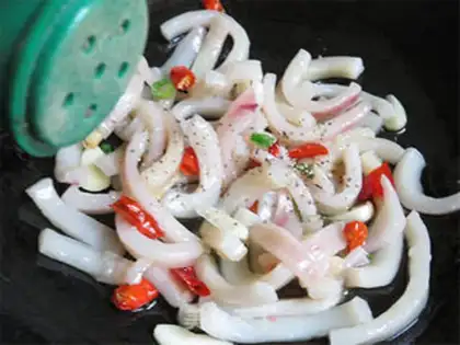 Make Squids are spiking step 7
