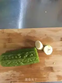 Make Honey bananas for bitter melons step 8