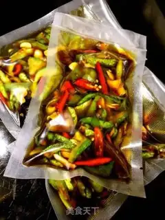 Make Cream pickles step 17