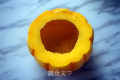 Make Caramel pumpkin pudding step 0