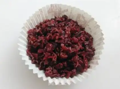 Make Chocolate cranberry moon cake step 0