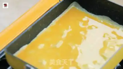 Make Cheese and eggs step 7