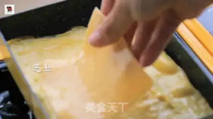 Make Cheese and eggs step 8