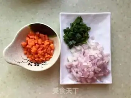 Make Shrimp rice step 2