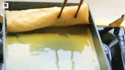 Make Cheese and eggs step 11