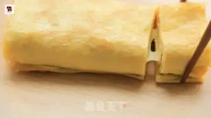 Make Cheese and eggs step 13