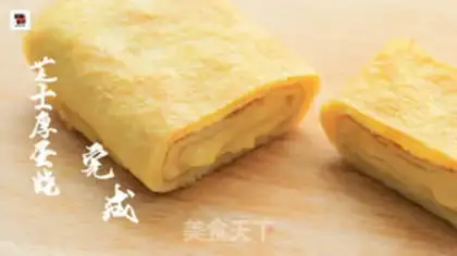 Make Cheese and eggs step 14