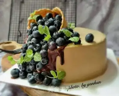 Make Blueberry cups step 6
