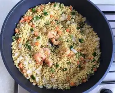 Make Shrimp rice step 9