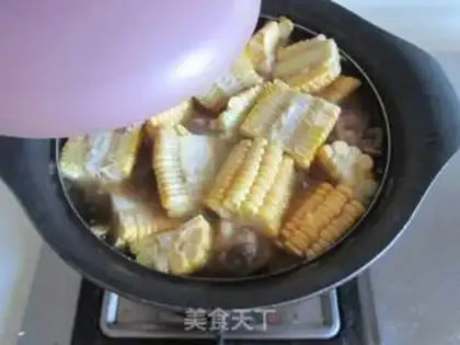 Make Corn fried chicken legs step 6