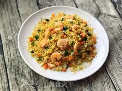 Make Shrimp rice step 12