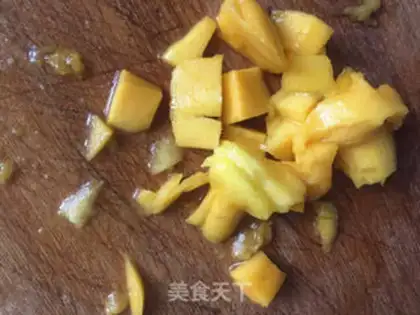 Make Mango milkshake step 2