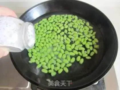 Make The soybeans step 1