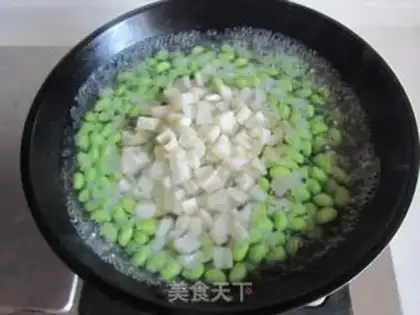Make The soybeans step 2