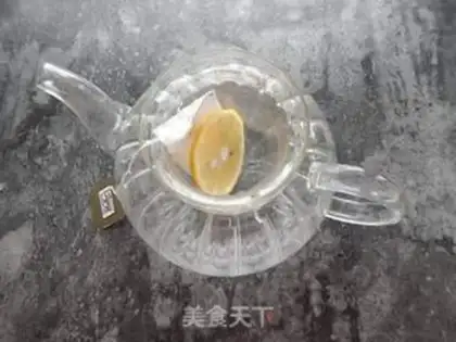 Make Lemon tea step 3