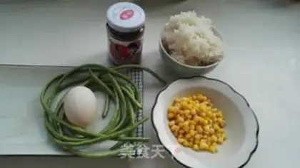 Make Egg fried rice step 0