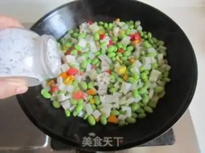 Make The soybeans step 5