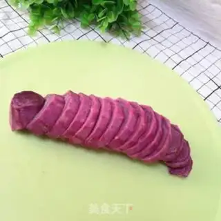 Make Purple banana rolls step 1